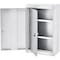 Global Industrial Stainless Steel Large Narcotics Cabinet, Double Door/Double Lock 436953SS - alternate 1